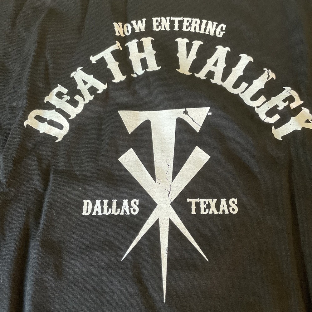 WWE Undertaker Death Valley, See You In Hell 4-3-16 Black T-shirt size 4XL NOS